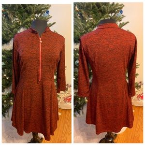 Red and Black Pearl Dress